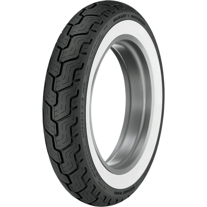 DUNLOP Tire - D402 - Rear - MT90-16 - Wide Whitewall - 74H 45006807