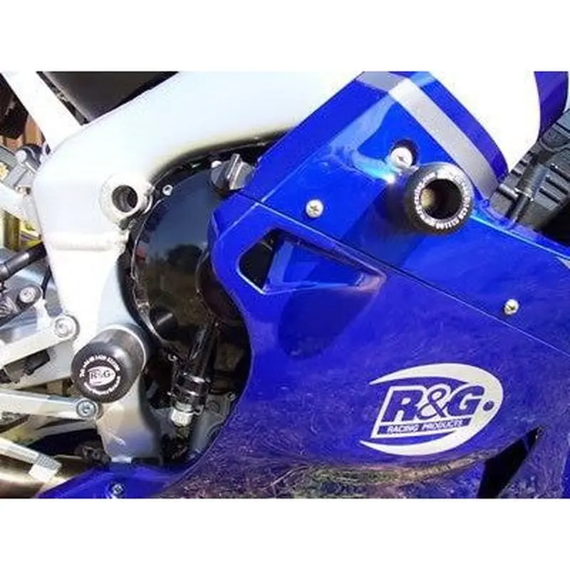 R&G Racing Black Classic Style Crash Protectors For 2000-2001 Yamaha YZF R1