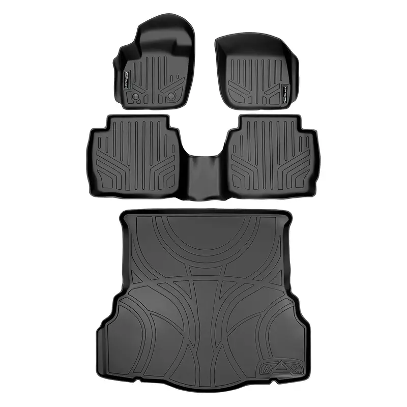 SMARTLINER Custom Fit Floor Liners For 2013-2016 Ford Fusion (No Hybrid Models)