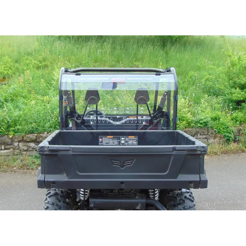 Arctic Cat Stampede - 1 Pc Lexan Back Panel w/Clamp and Vent Options
