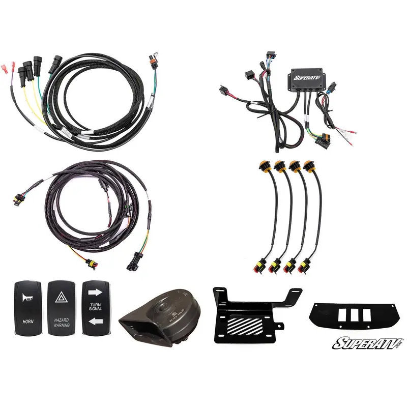 SuperATV Can-Am Maverick Deluxe Plug & Play Turn Signal Kit