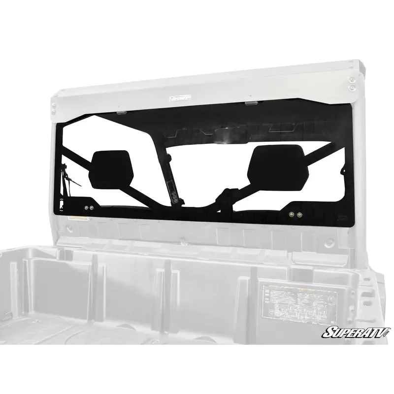 Can-Am Defender Rear Glass Windshield