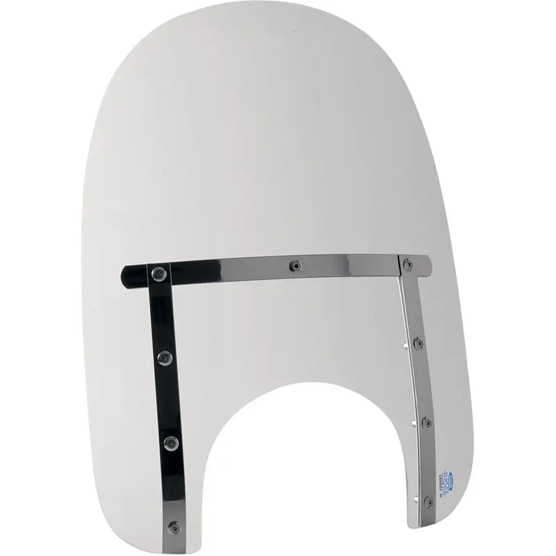 MEMPHIS SHADES Memphis Slim Windshield - 17" - 9" Headlight Cut - Clear MEM4220