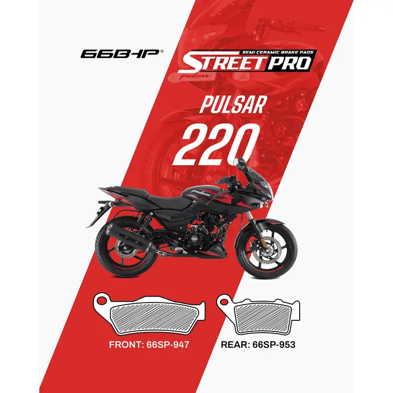 Bajaj Pulsar 220 Street Pro Semi Ceramic Brake Pads