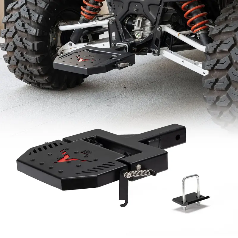 UTV Hitch Step with 2" Receiver for Polaris Ranger 1000 Defender UFORCE 1000
