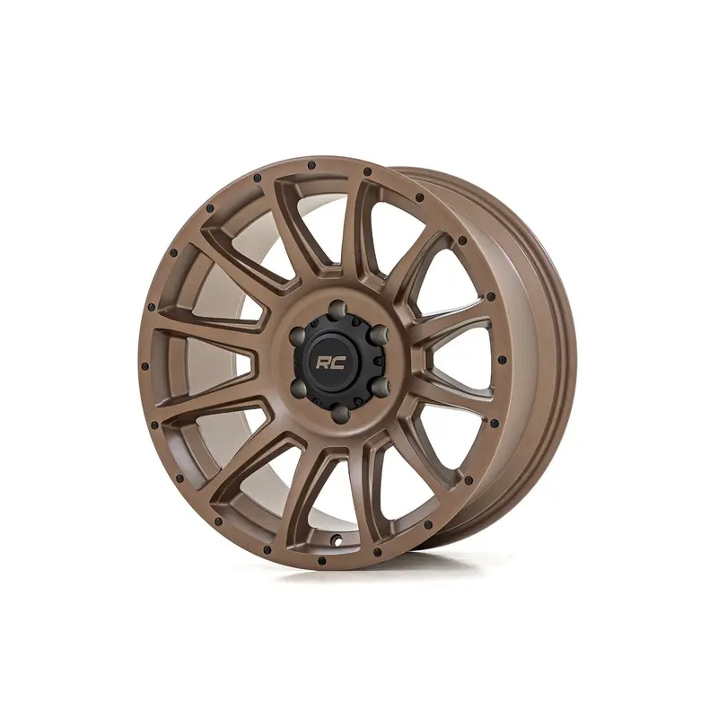 Rough Country 90 Series Wheel | One-Piece | Bronze | 18x9 | 8x170 | -12mm | 90181211