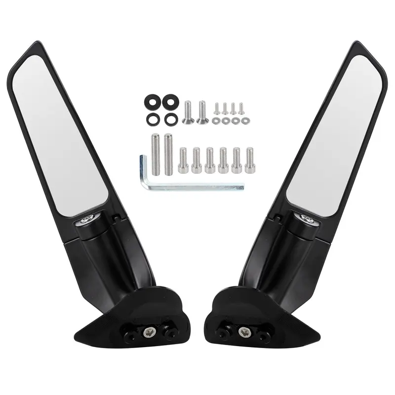 21-24 Yamaha YZF R7 Wing Fin Spoiler Side Rearview Mirrors
