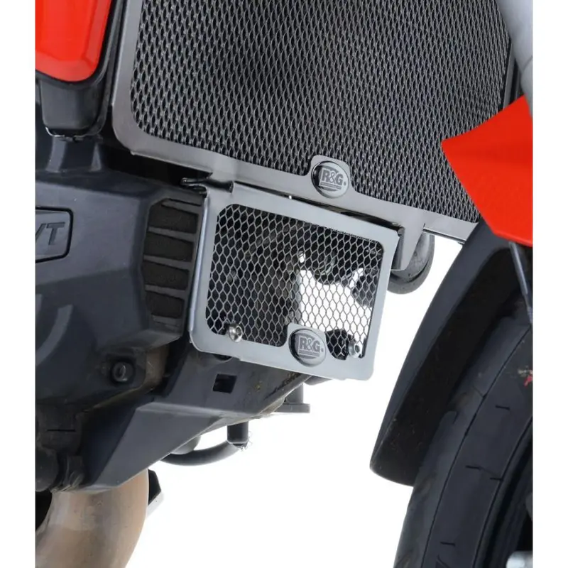 R&G Racing Black Front Cylinder Head Guard CHG0003BK