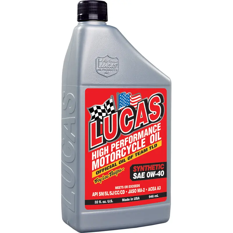 LUCAS Synthetic High Performance Oil 0W-40 - Part Number 10718