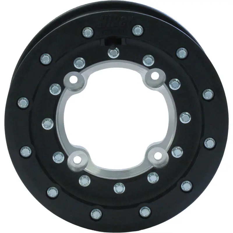 HIPER TECH 3 9X8 SNGL LCK 4/110 & 4/115 WHEEL 4+5 0980-YHR-SBL-BK