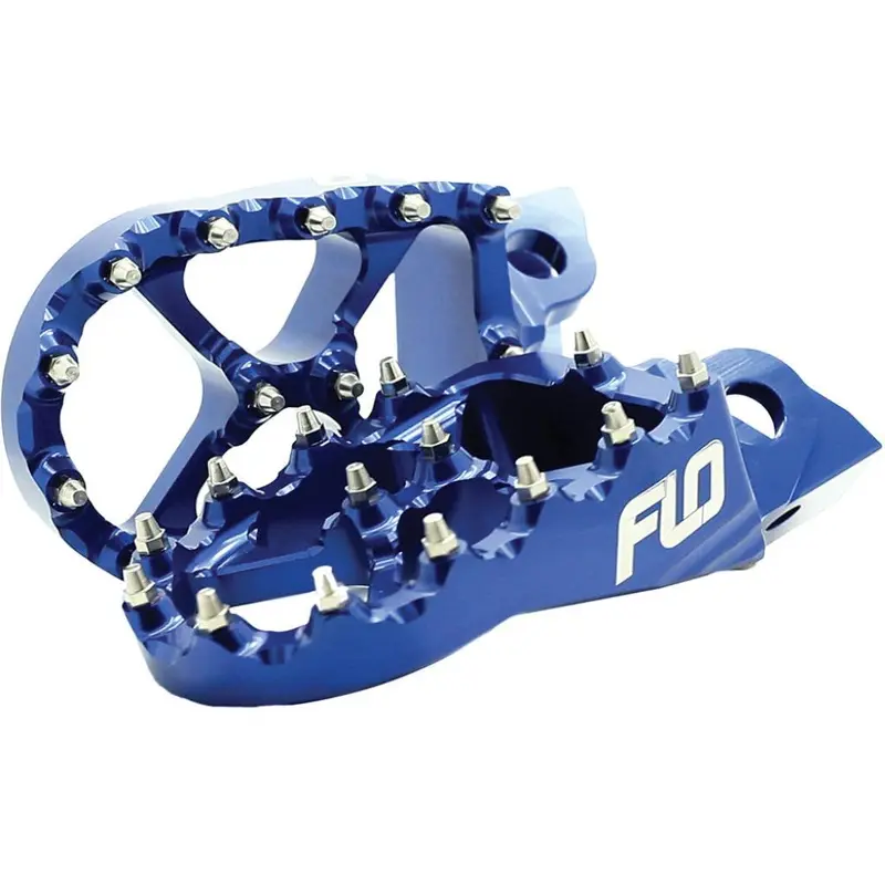 FLO Pro Series Foot Pegs Blue Ktm/Hus | FPEG-795BLU
