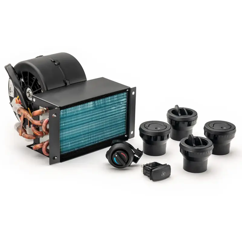 CANAM IN DASH CAB HEATER MATRIX BLOWER, SUPER ATV HTR-CA-T-ID