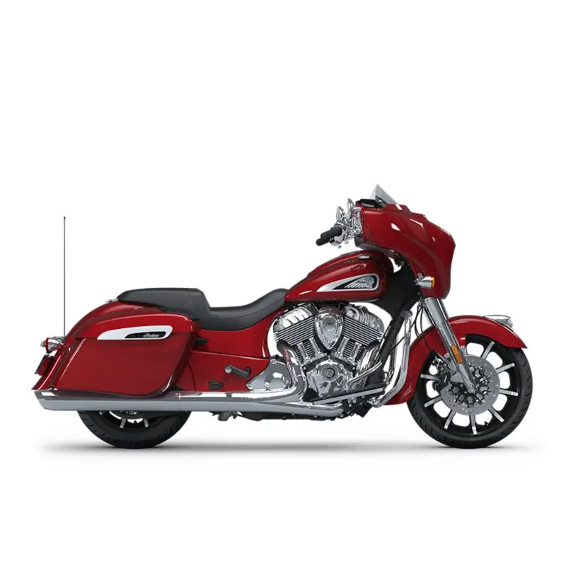 Chieftain Limited w/PowerBand Audio Sunset Red Metallic