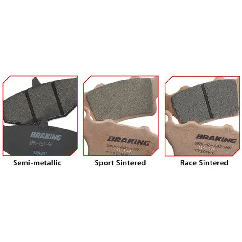 BRAKING BRAKE PAD SET SINTERED SPORT 906CM55