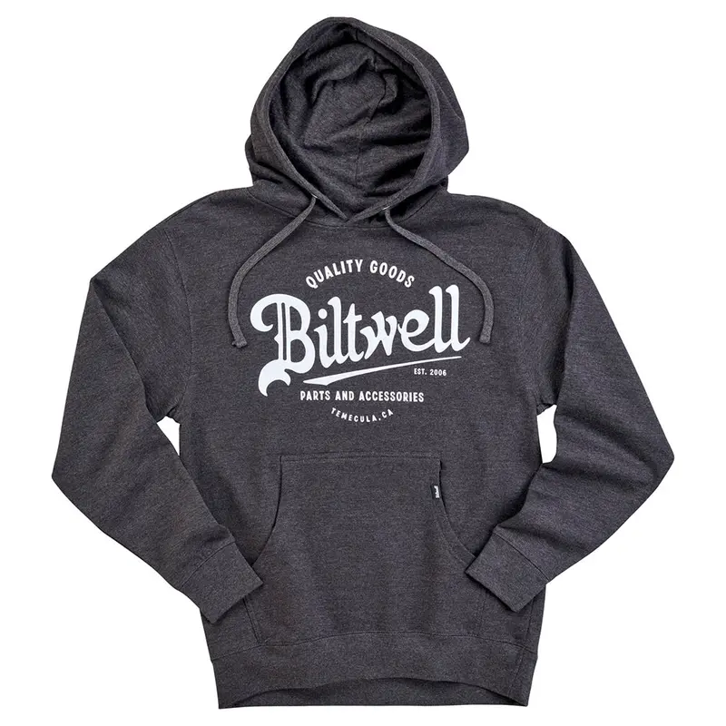 BILTWELL PULLOVER HOODIE [QUALITY GOODS GREY]
