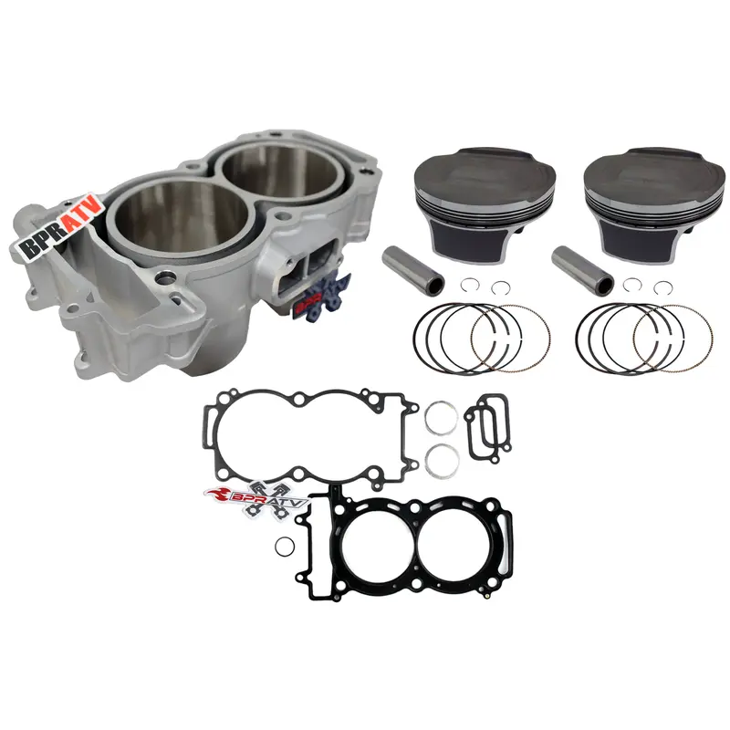 BPRATV Polaris RZR 900 XP XP 4 93mm Cylinder Pistons Top End Rebuild Kit '11-14