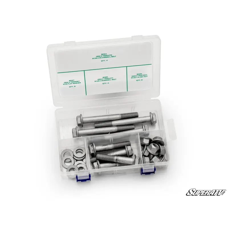 Up & Running Polaris RZR XP Turbo S Suspension Bolt Kit