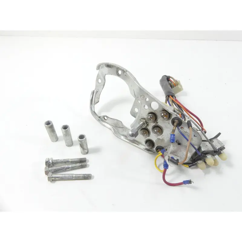 1993 Harley FXSTS Softail Springer Ign Switch Mount + Instrument Lights 70936-91