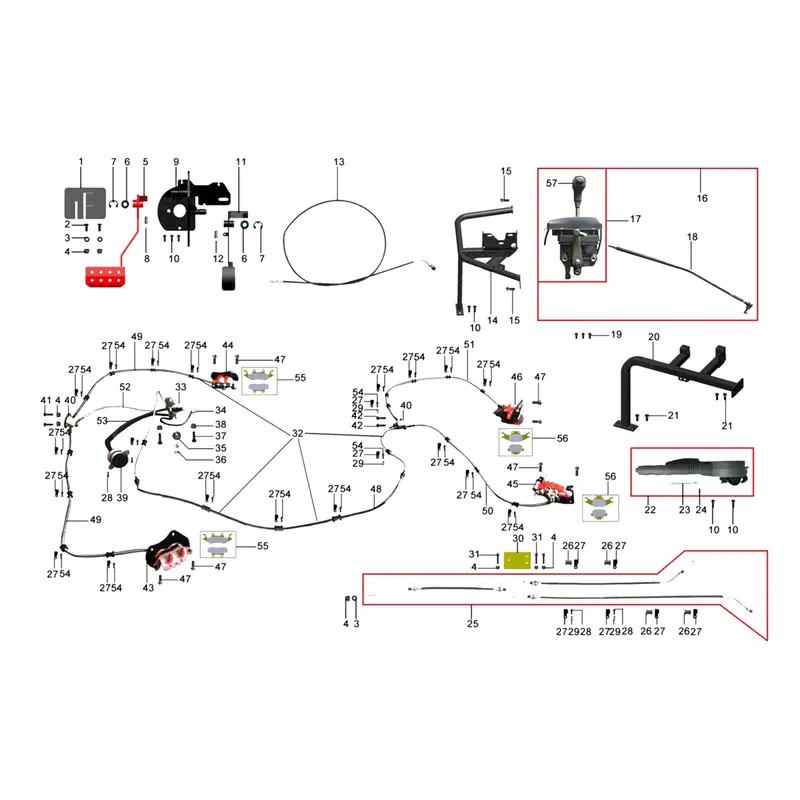ODES - Gear Shifter Component - 10111120010