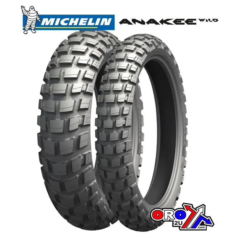 130/80-17 (65R) MICHELIN ANAKEE WILD, REAR TRAIL TYRE 036642, ROAD, MC