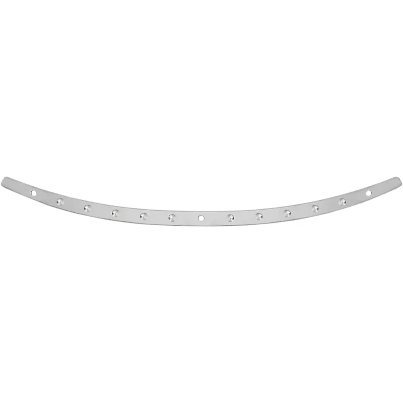 MEMPHIS SHADES Windshield Trim - Polished - Dish - FLH MEM0972