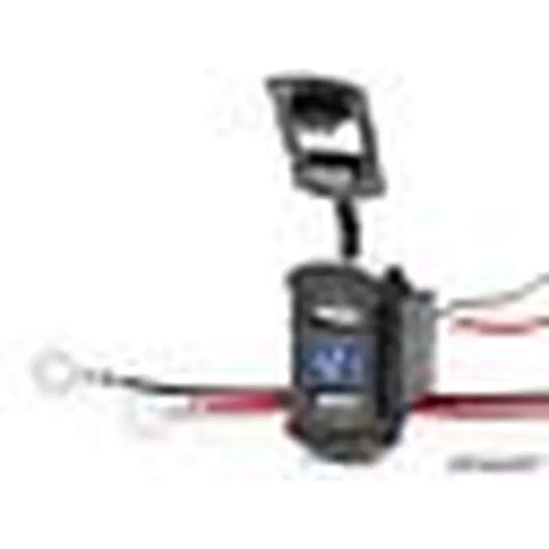 SuperATV 12V UTV Voltmeter & Dual USB Charger
