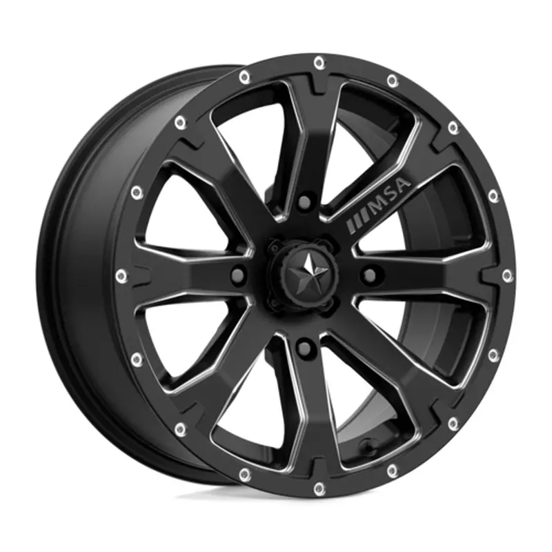 M42 15X7 4X156 S-BLK MILL 10MM