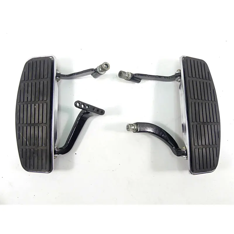 2003 Harley Touring FLHTCI E-Glide 100TH Front Floor Board Set 50621-79A