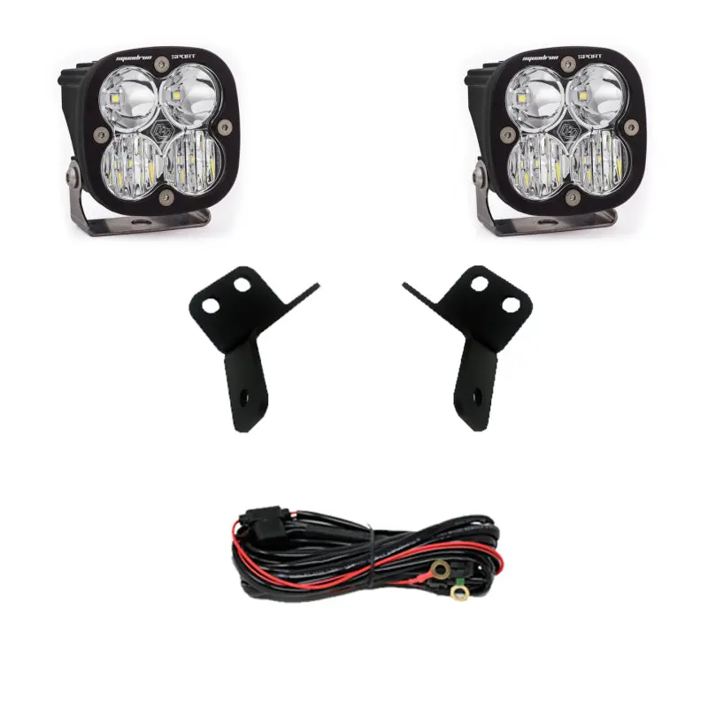 Baja Designs Honda Squadron Sport A-Pillar Light Kit - Honda 2019-23 Talon 447151