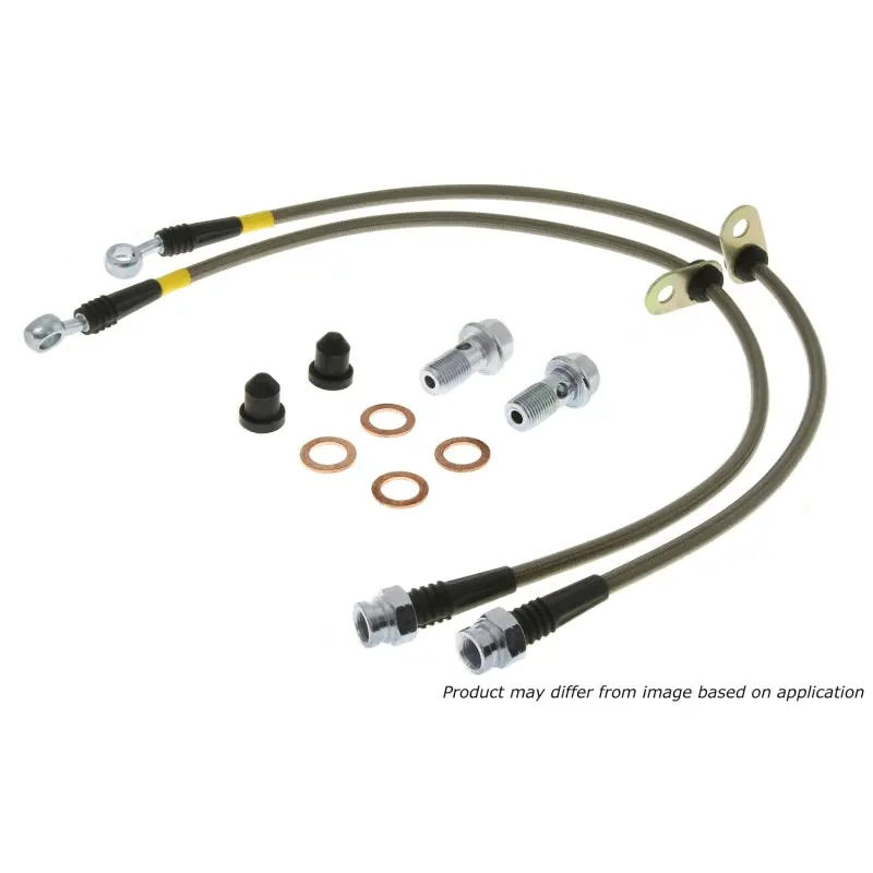 StopTech 04-07 STi & 06-07 WRX Stainless Steel Front Brake Lines