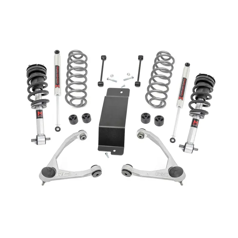 3.5 Inch Lift Kit | M1 Struts | Forged UCAs | Chevy/GMC SUV 1500 2WD/4WD (2007-2020) | 19340