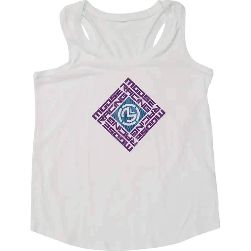MOOSE OFFROAD Women's Spin Sync Tank Top - White - XL 3031-4283