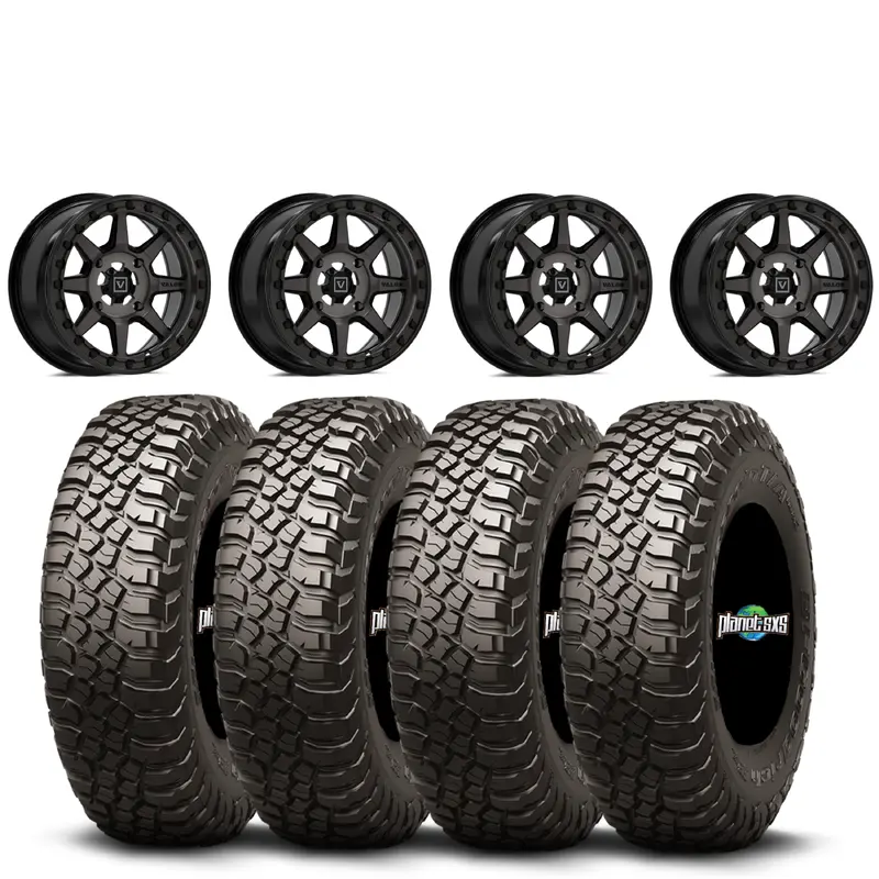 Valor Offroad V13 Dark Tint beadlock on BFG KM3 | 4/137