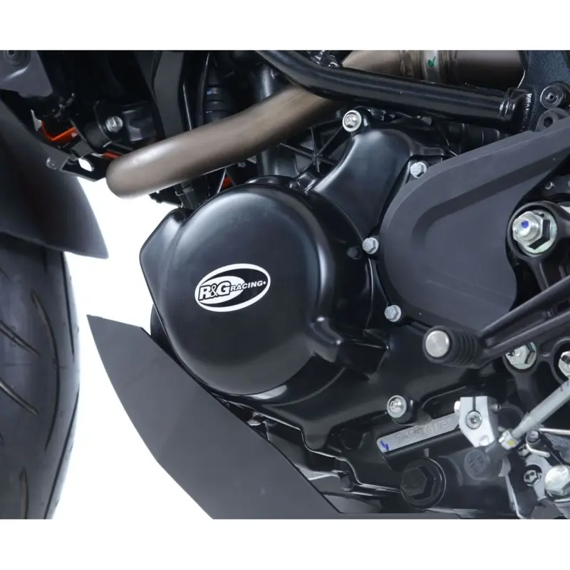R&G Racing Black Engine Case Cover LHS For 2020-2021 KTM 125 Duke