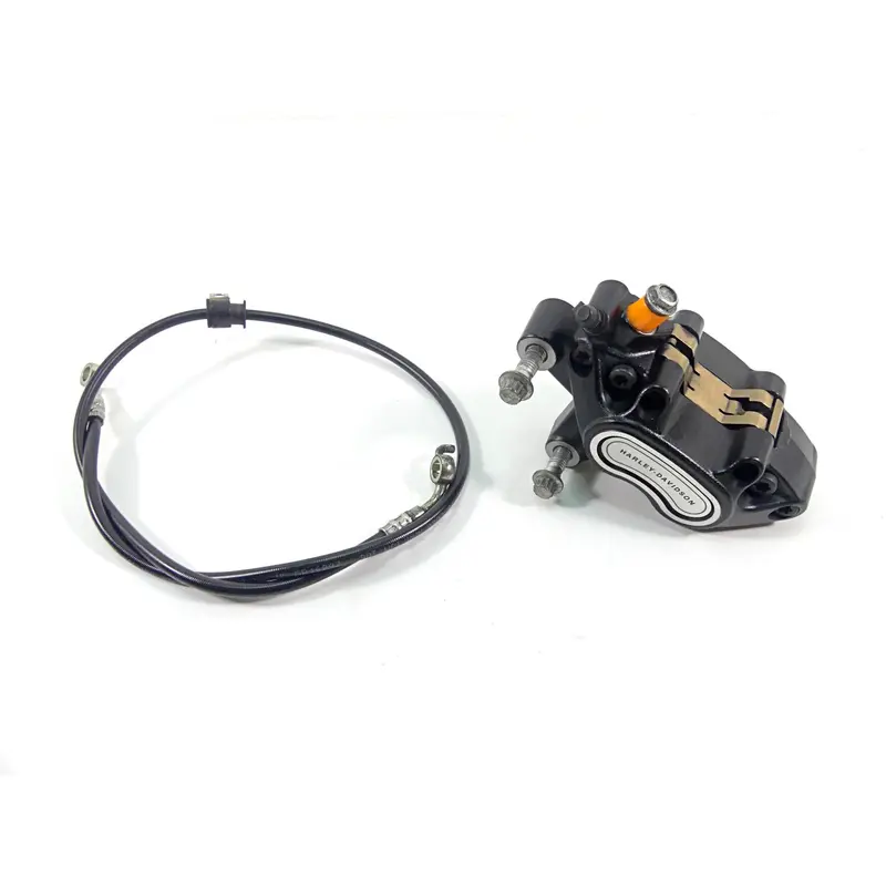 2020 Harley Softail FXST Standard Front Brake Caliper + Line 41300095