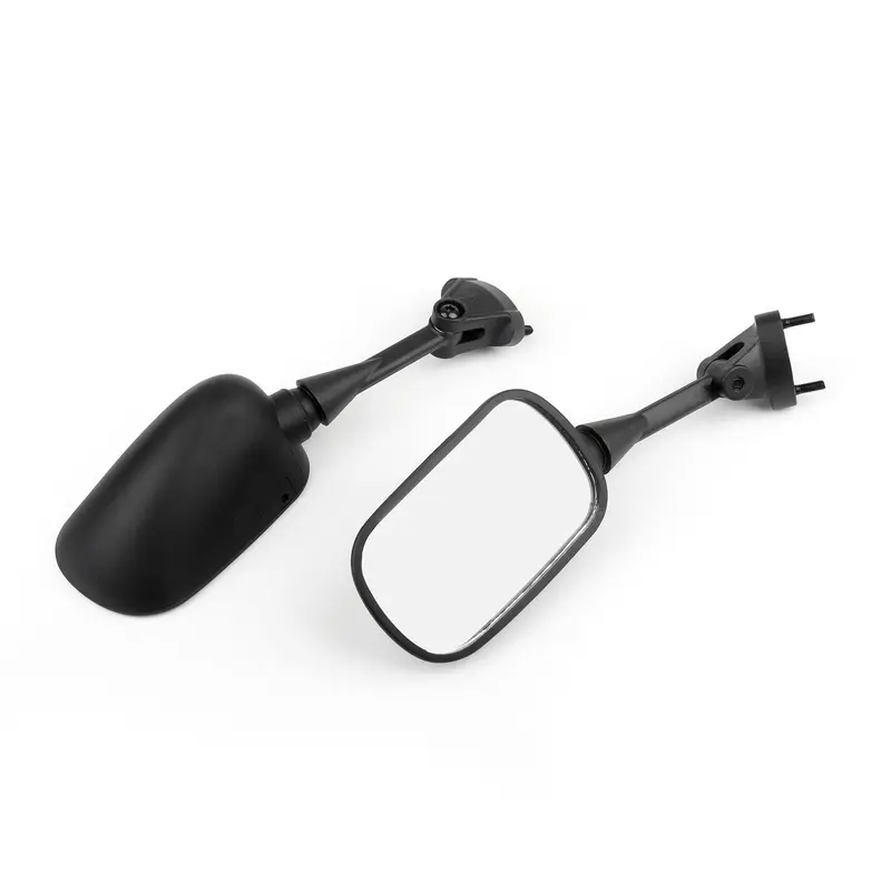 2004-2008 Kawasaki Ninja ZX6R 2005-2008 ZX 10R Side Rear View Mirrors Black