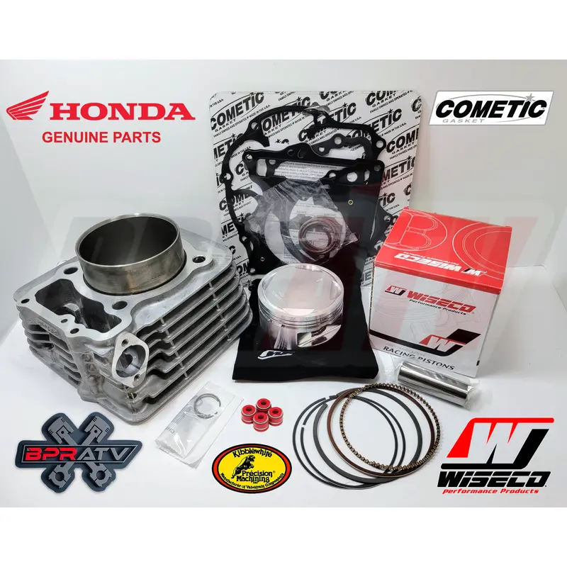 Honda 400EX OEM Big Bore 86mm Cylinder Wiseco Piston Kit 10:1 Cometic Gasket Kit