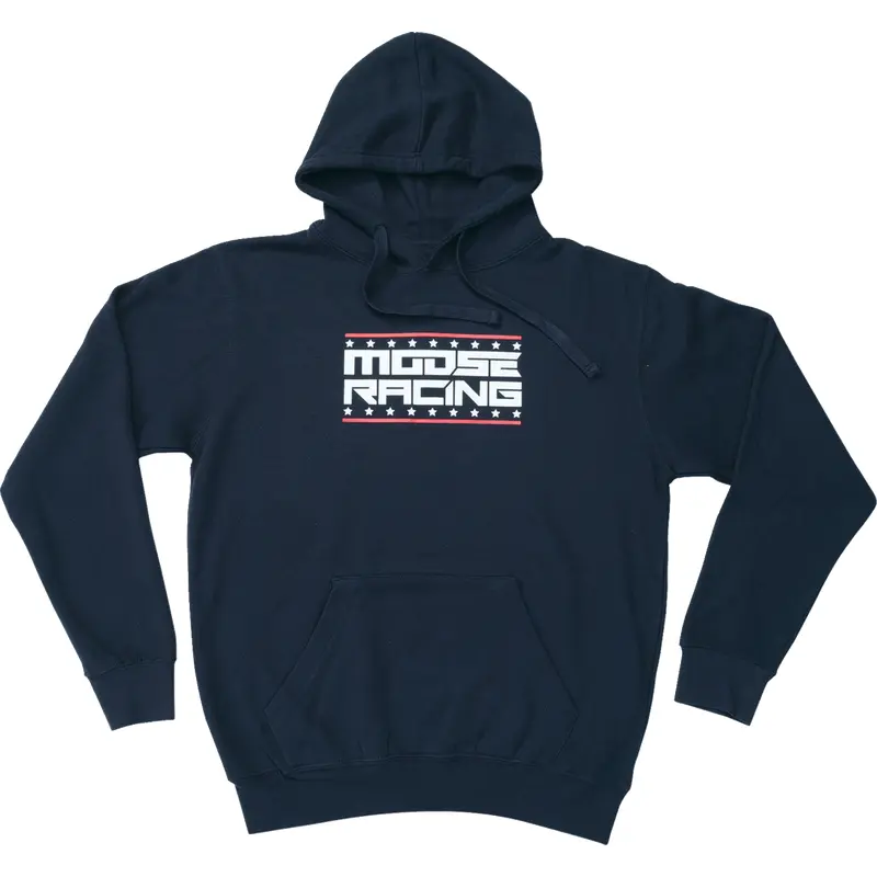 MOOSE RACING All-American Hoodie - Navy - Small 3050-6949