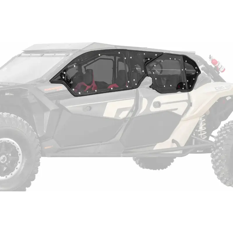 SuperATV - CAN-AM MAVERICK X3 MAX HARD CAB ENCLOSURE UPPER DOORS