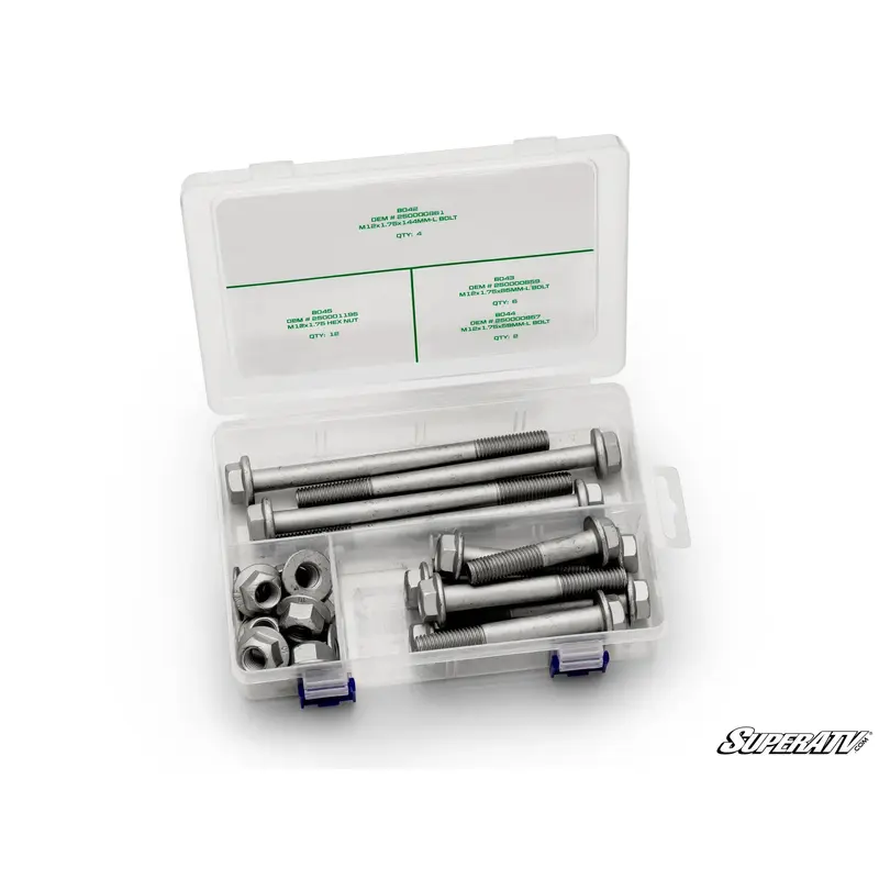 Up & Running Can-Am Maverick Sport Suspension Bolt Kit