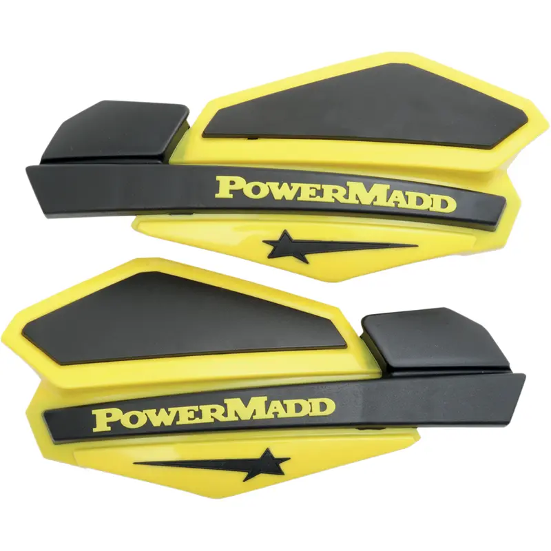 POWERMADD Handguards - Suzuki Yellow/Black 34206
