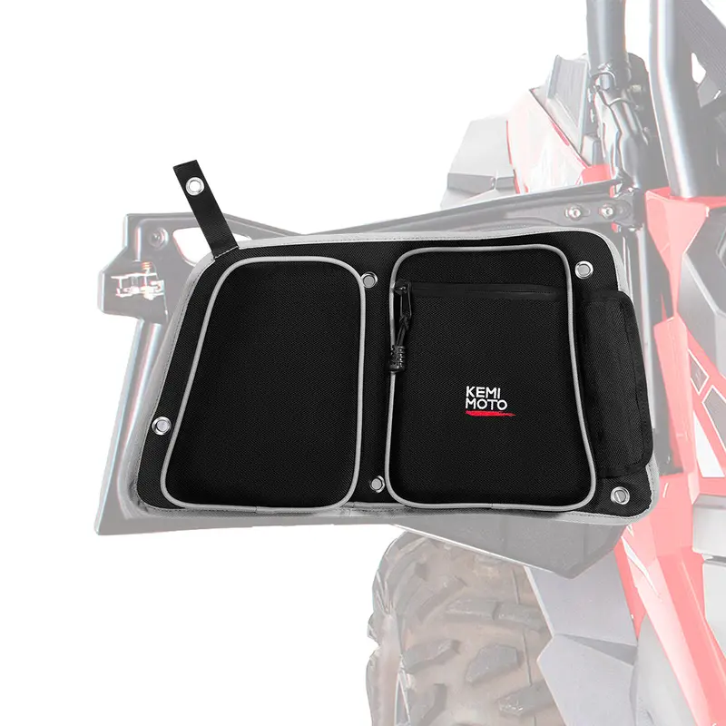 Rear Door Bags with Knee Pad for Polaris RZR XP 4 1000 2014-2023