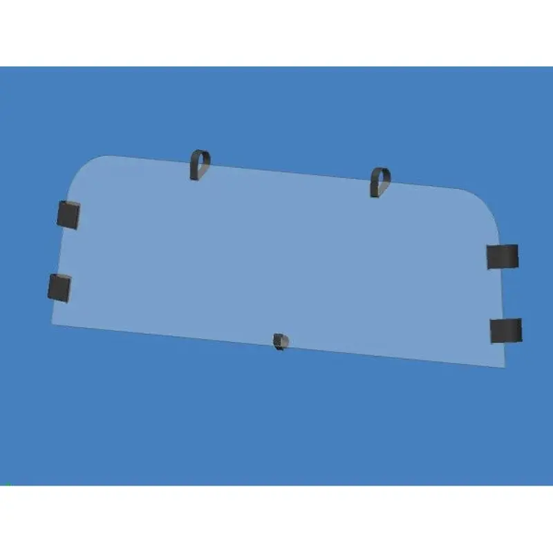 Demi Pare-Brise Suprieur Arctic Cat Prowler Square 2006-11