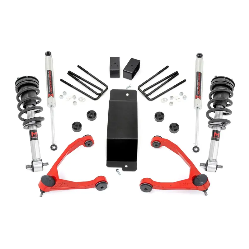 3.5 Inch Lift Kit | Forged UCA | M1 Strut | | Chevy/GMC 1500 (14-16) | 19440RED