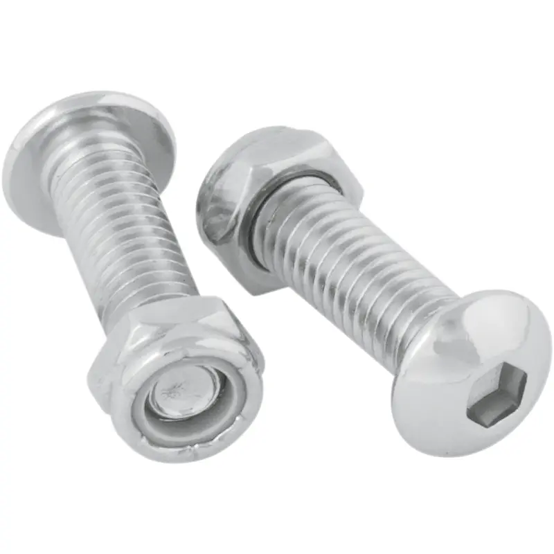 PERFORMANCE MACHINE (PM) Hardware Kit - Foot Peg - Chrome 0109-1021