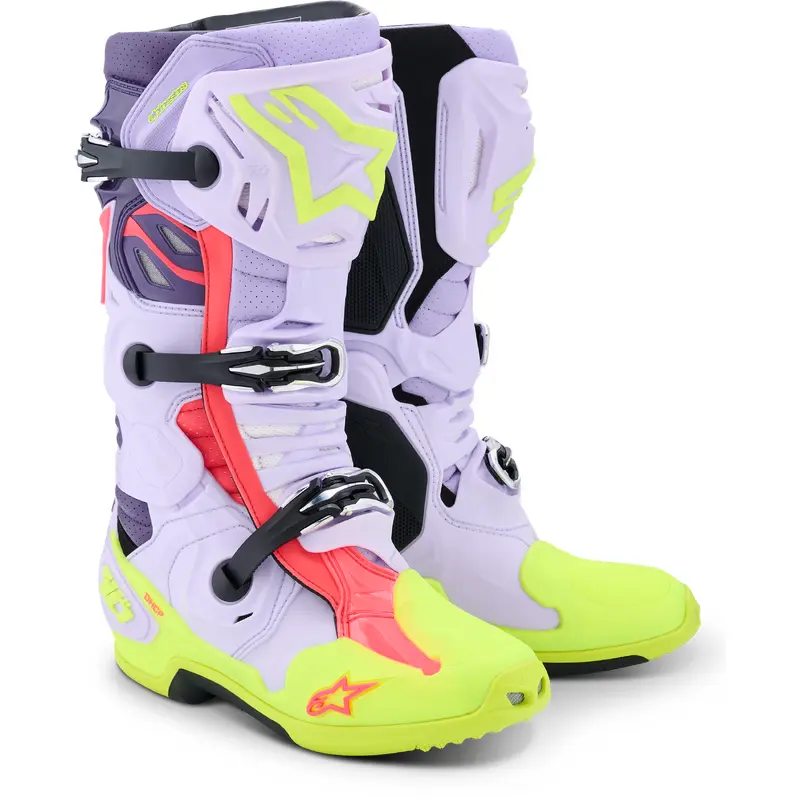 Tech 10 Supervented Purp/Ylw Fluo/Diva Pink 9