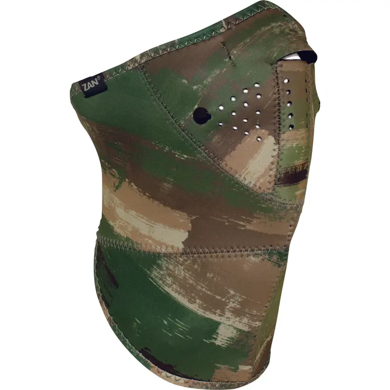 ZAN NEO-X HALF MASK W/ BAMBOO FILTER MULTI BRUSHED CAMO WNX128H3