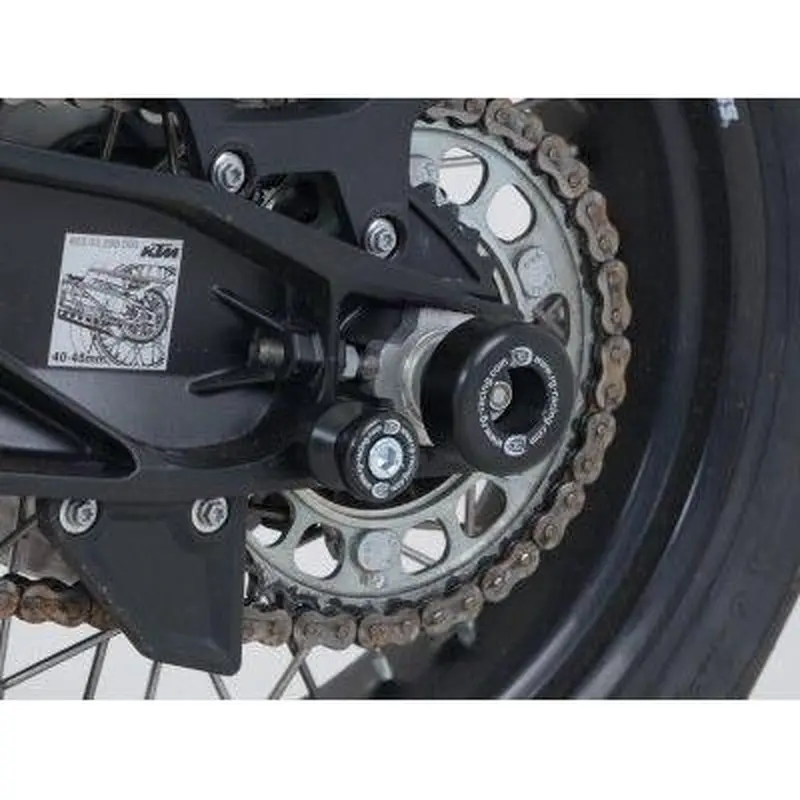R&G Racing Black Swingarm Protectors SP0048BK