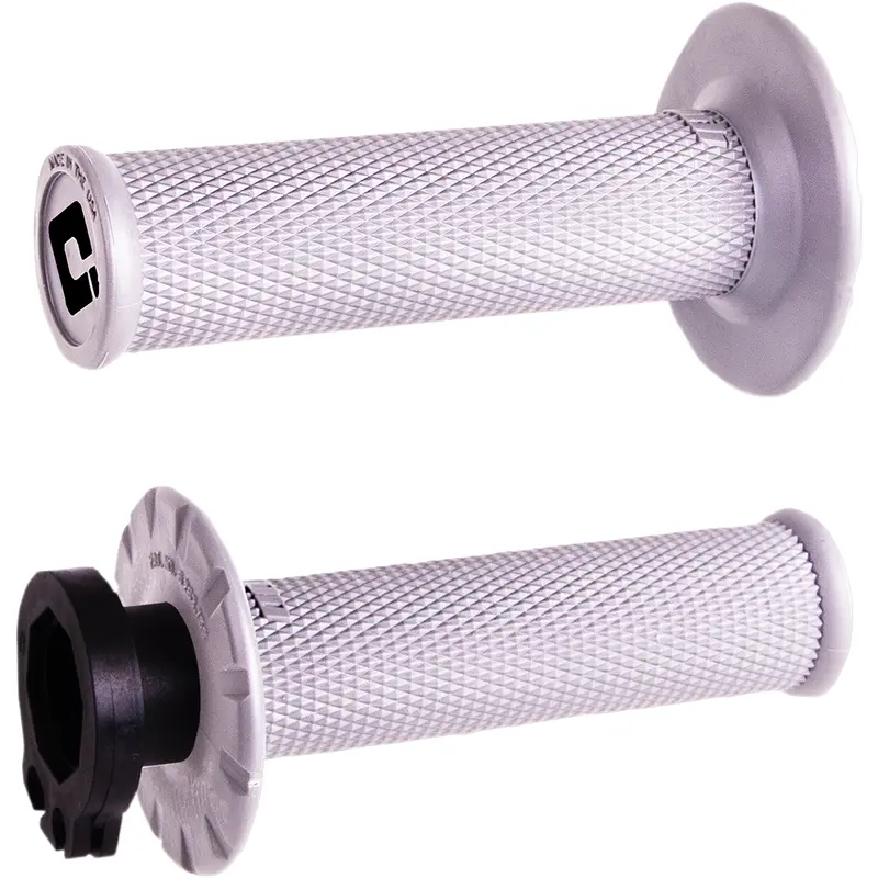 ODI Grips - Lock-On - No Waffle - White H36NWSW
