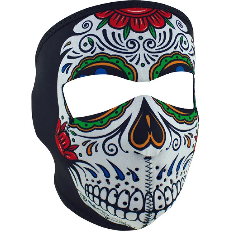 Neoprene full Mask muerte skull